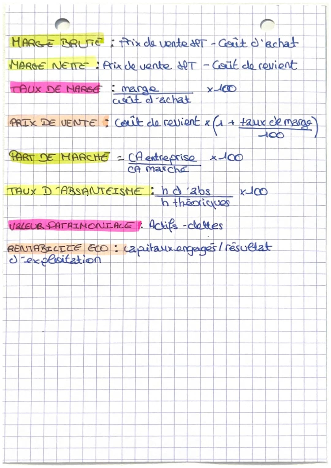 management
cued gement
Calculs GF-RH
C
SEUTZ DE RENTABILITE": CA minimum que
I'entreprise cat generer
SR =
charges fixes "TMCU = CA - charge