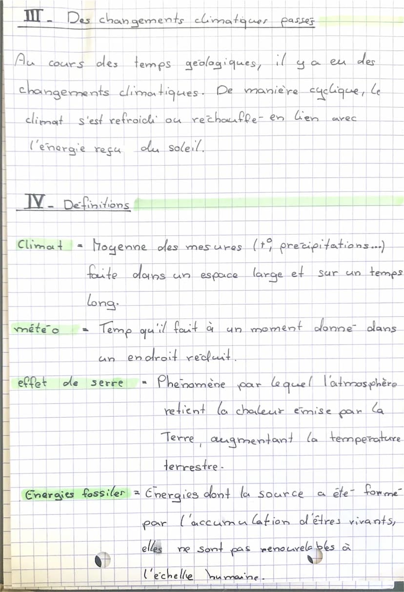 SVT
LECON N°1
Les changements climatiques
actuel et
I- Le changement du climat
Depuis le XIXe s. il ya
Sur Terre.
et Oceanique.
de la
→
IT C