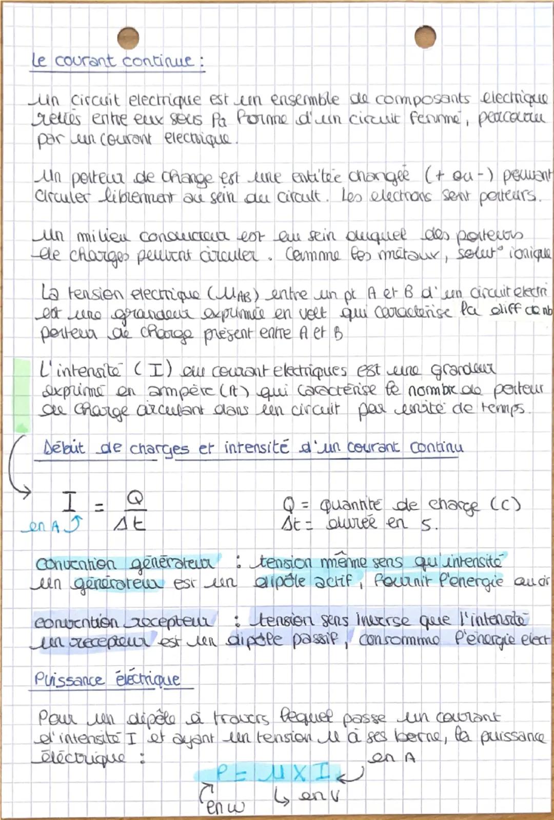 # ETUDES

# ENERGETIQUES

# EN ELECTRICITE

intensite d'un
courant electrique

i
ampère (A): amperemètre
de branche en serie

tension electr
