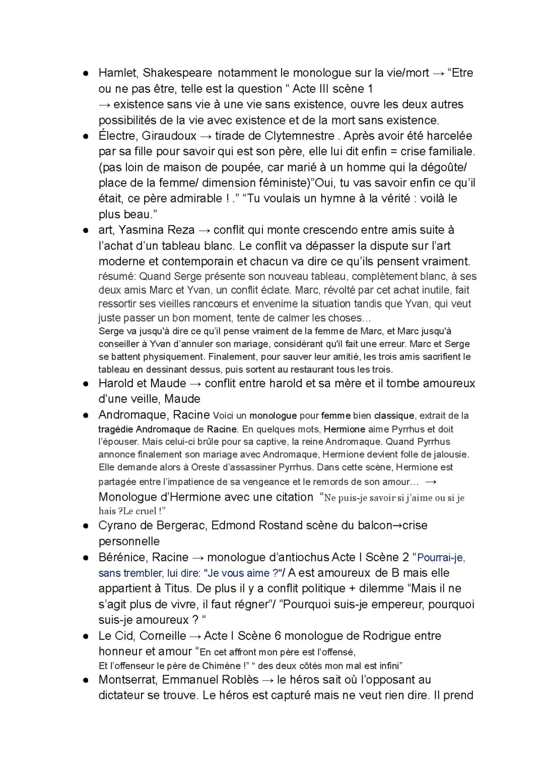 Dissertation Juste la Fin du Monde PDF - Sujet Corrigé Bac Lagarce