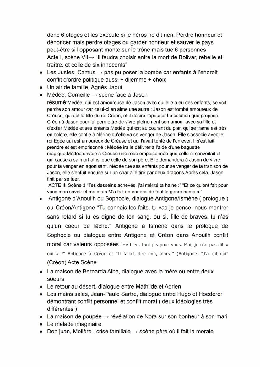 • Hamlet, Shakespeare notamment le monologue sur la vie/mort → "Etre
ou ne pas être, telle est la question "Acte III scène 1
→ existence san