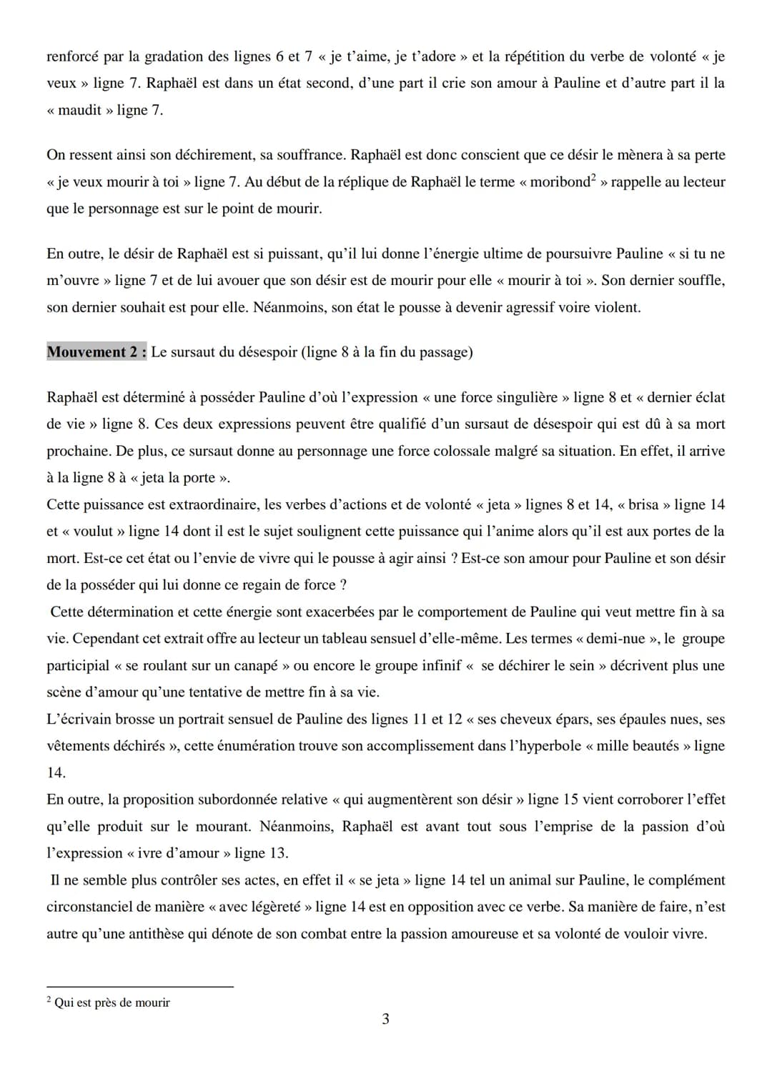 Objet d'étude ¾ : Le Roman et le récit du Moyen Âge au XXIe siècle
Honoré de Balzac, La Peau de chagrin / parcours : Les romans de l'énergie