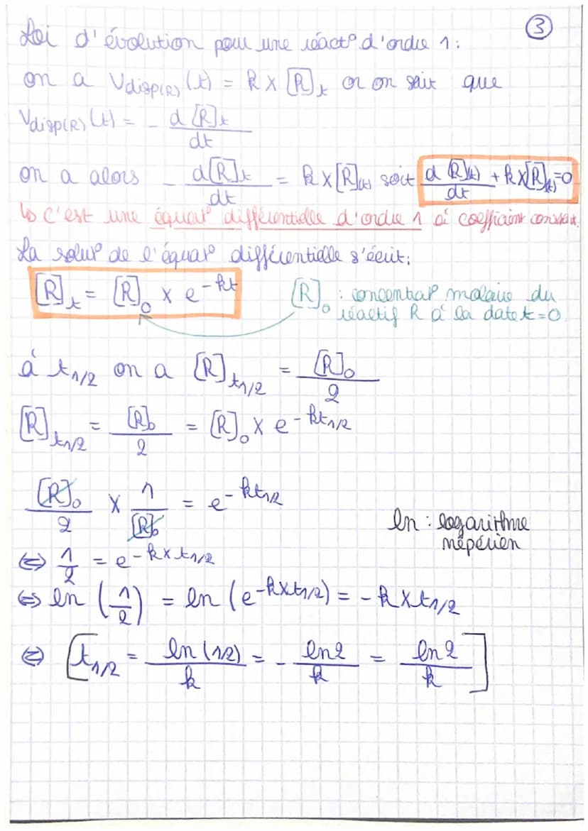 chap. 11)
Cinétique chimique.
is cinétique chimique étudier l'évolution des systèmes chimiques
dans le temps. Ces études sont cruciales, par