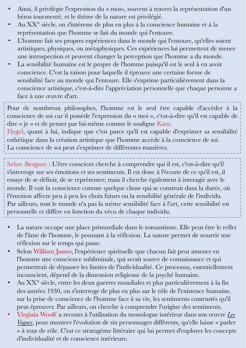 Introduction :
Mise en place d'une esthétique du
sentiment qui va se développer dans
le romantisme
Entre le 18ème et milieu 19ème
l'expressi