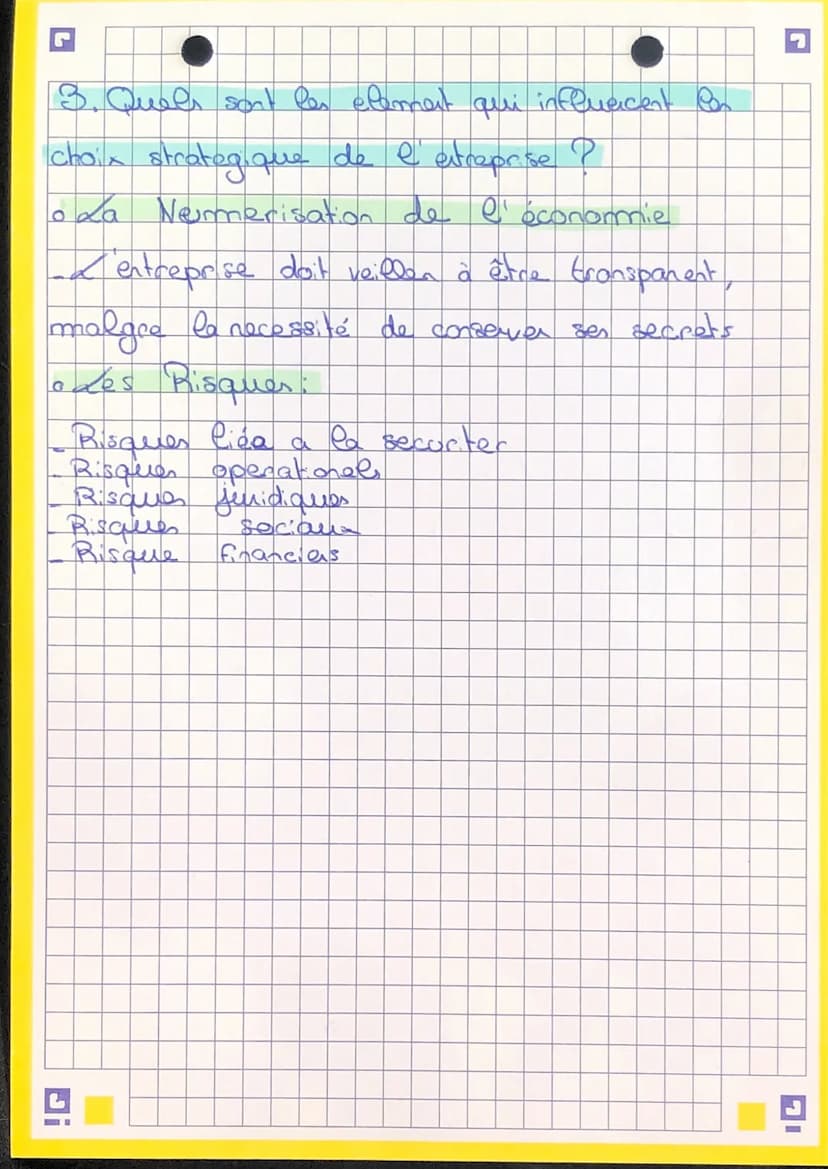 Chapitre 9
Le developpement
l'entreprise
strategique de
1. Comment l' entreprise peut elle croître ?
• Crossonce interne ou organique :
L
De