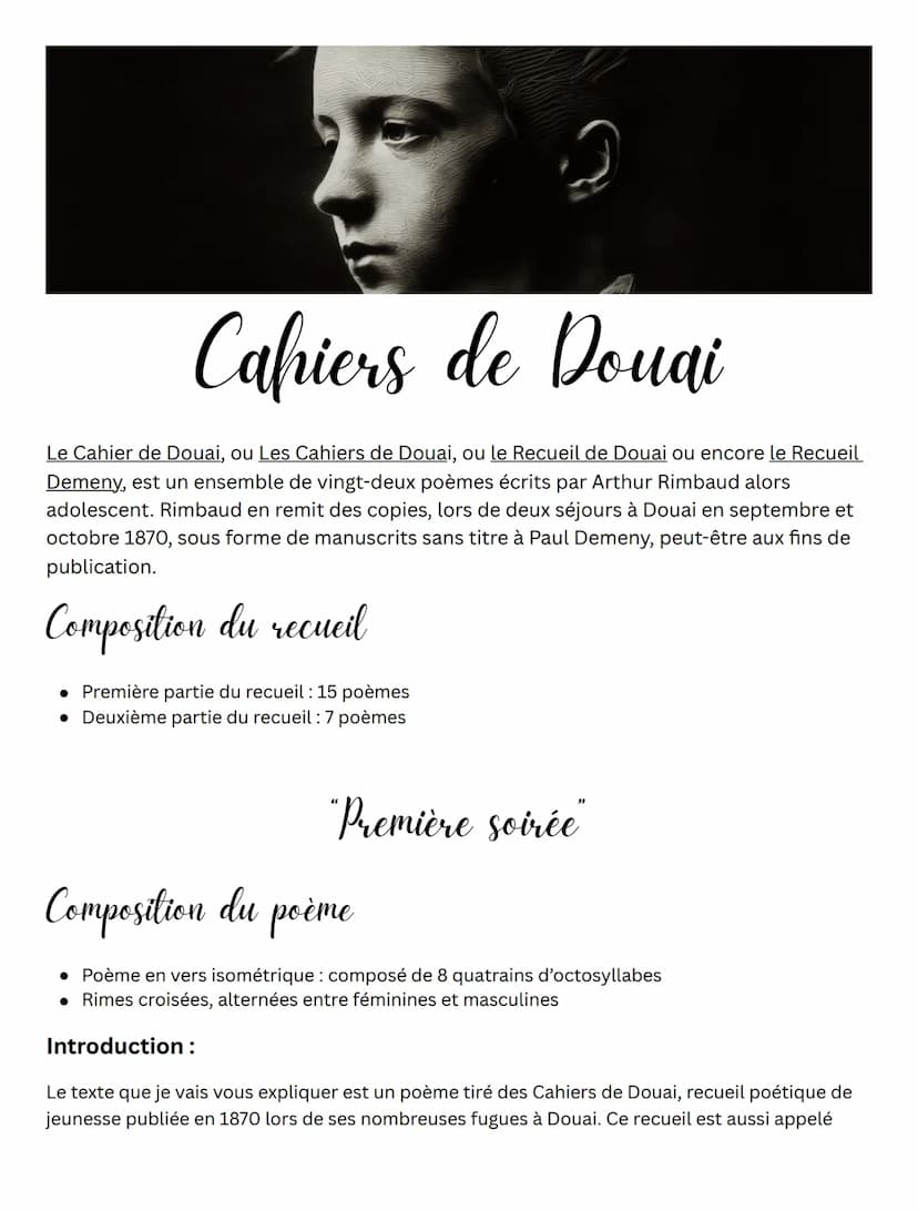 Cahiers de Dougi
Le Cahier de Douai, ou Les Cahiers de Douai, ou le Recueil de Douai ou encore le Recueil
Demeny, est un ensemble de vingt-d