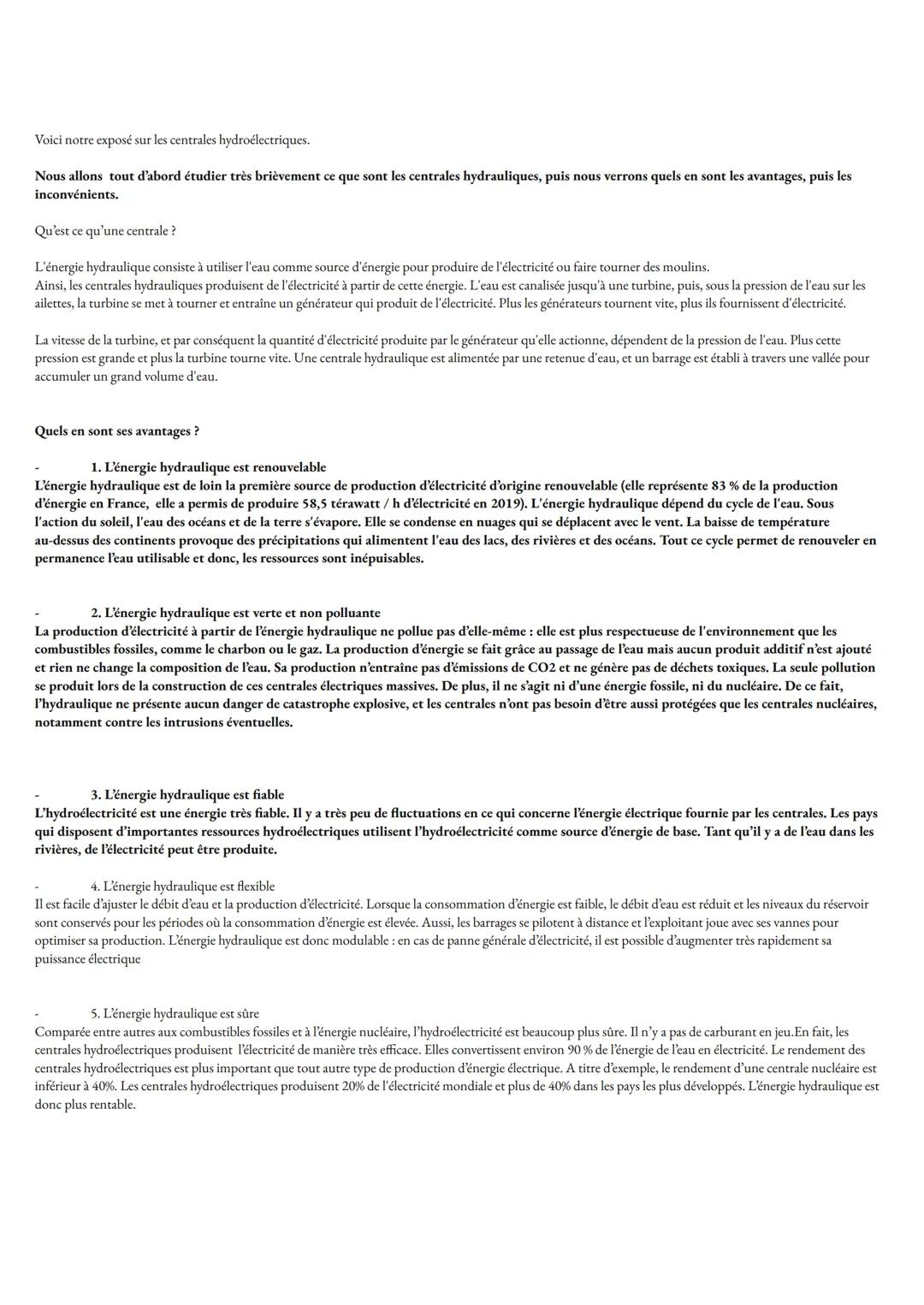 Découvre les avantages des centrales hydroélectriques en France et leur impact sur l'environnement !