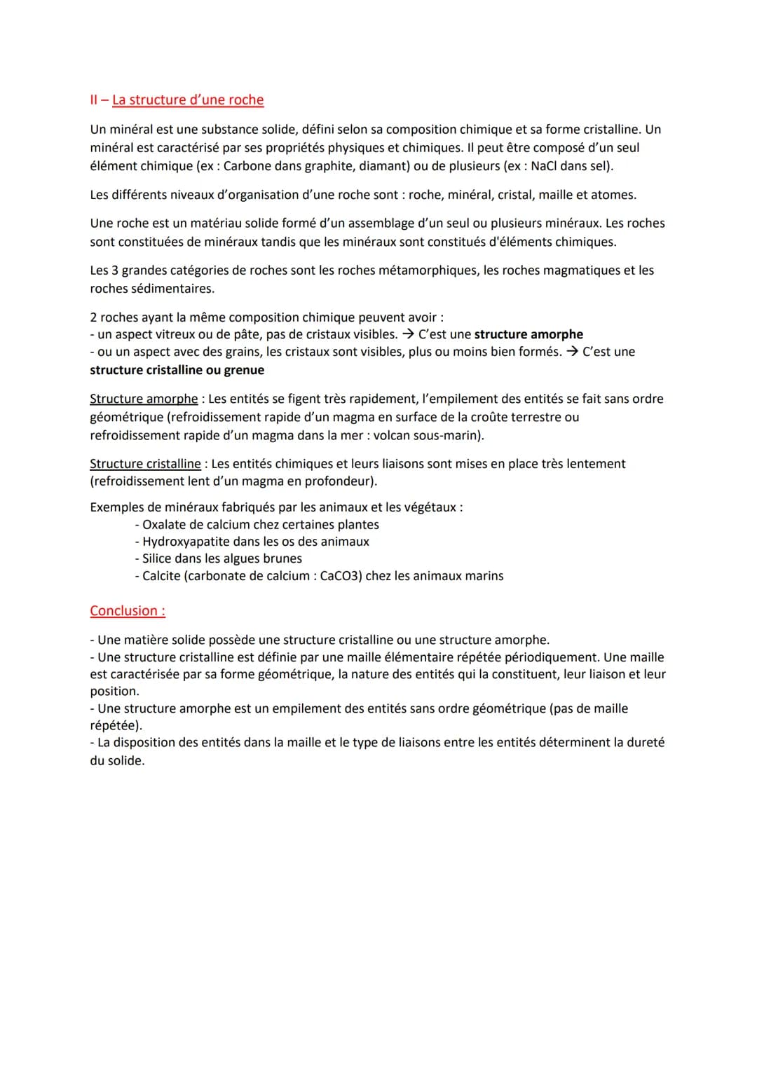 Thème I: La matière
De quoi la matière est-elle constituée ?
Comment les éléments chimiques constitutifs de la matière se sont-ils formés ?
