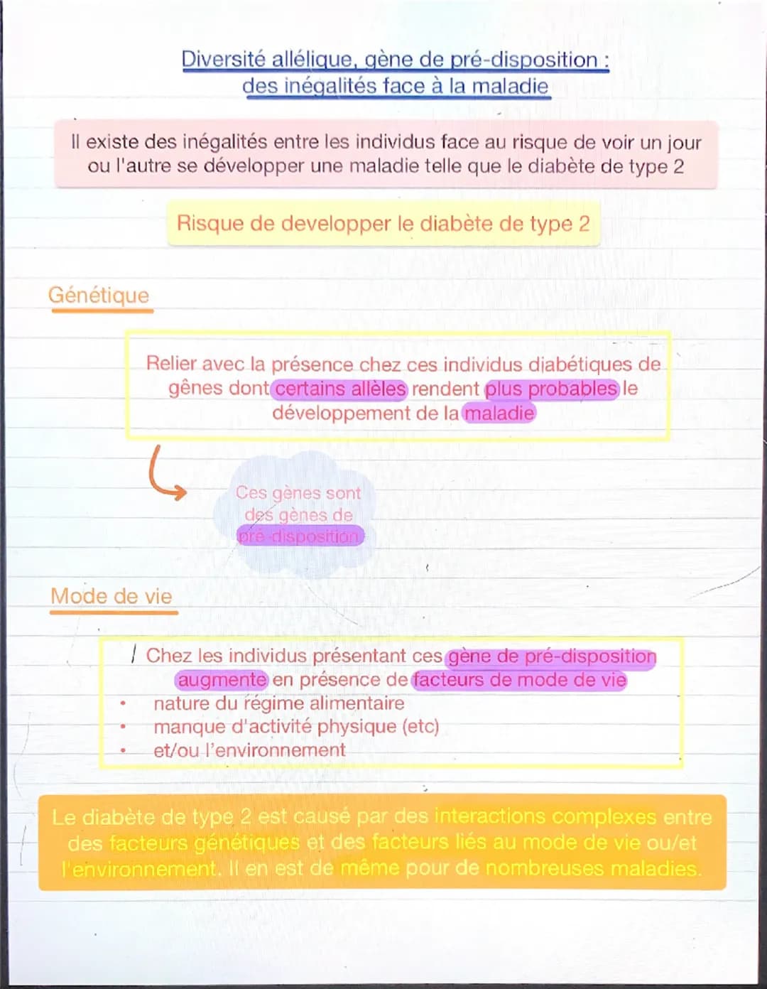 Chapitre 2: variations du patrimoine génétique et santé
Les mutations, des modification de d'ADN qui s'inscrivent ou
non dans le génome
MUTA