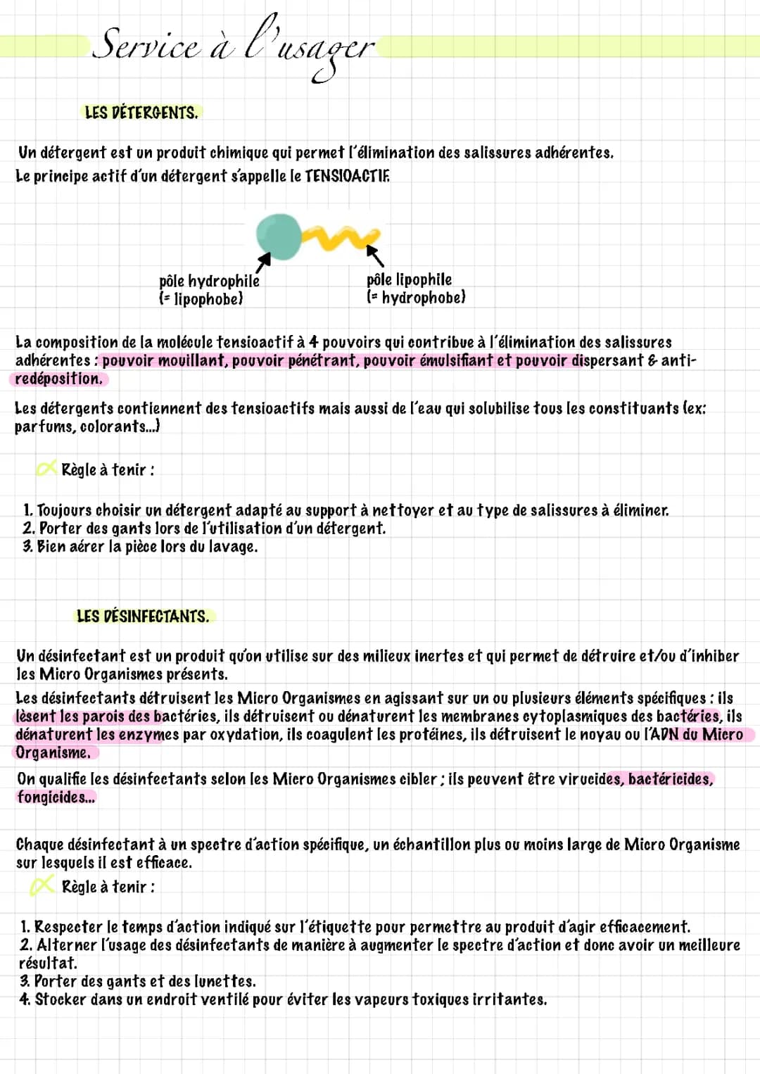 Détergents, Désinfectants et Bionettoyage: Tout ce qu'il Faut Savoir