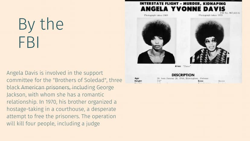 afro-american woman
Angela Davis
Presented by ANBAR Ibrahim about Angelina
Aavis
26 january 1944
Birmingham /Alabama
an American activist, p