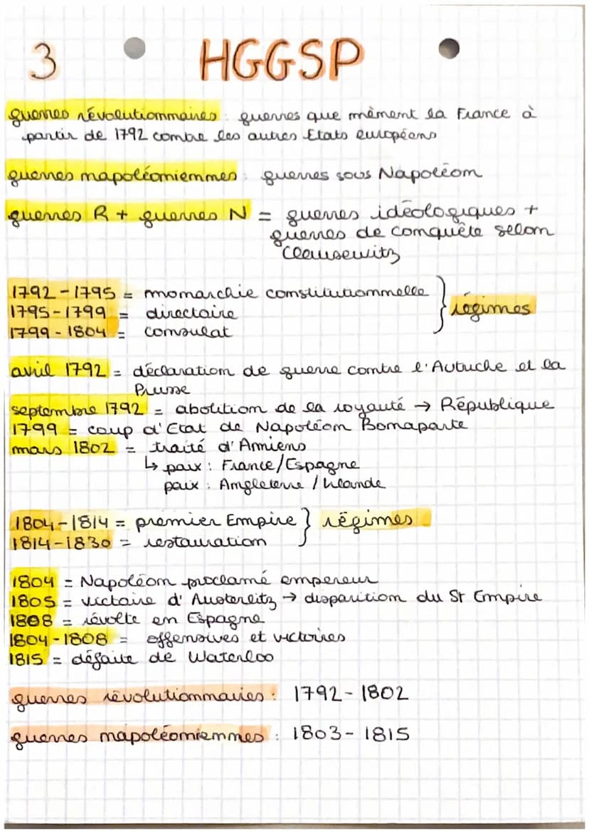 1
HGGSP
Faire la guerre, faire la paix
Introduction:
guerre = comgeit armé, acte de violence destimé à
comtraindre l'adversaire à exécuter m