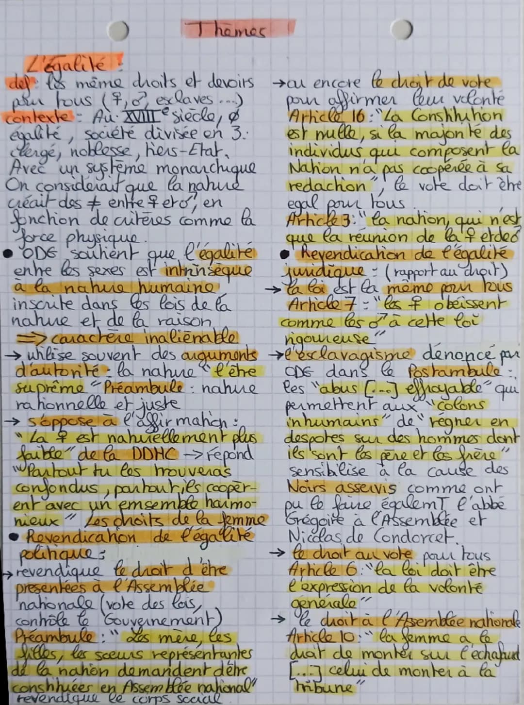 La littérature d'idées)
La déclaration des droits de la femme et de la citoyenne
Olympe de Gouges.
Presentation de l'auteur:
Marie Gouze (17