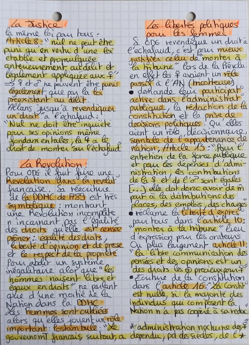 La littérature d'idées)
La déclaration des droits de la femme et de la citoyenne
Olympe de Gouges.
Presentation de l'auteur:
Marie Gouze (17