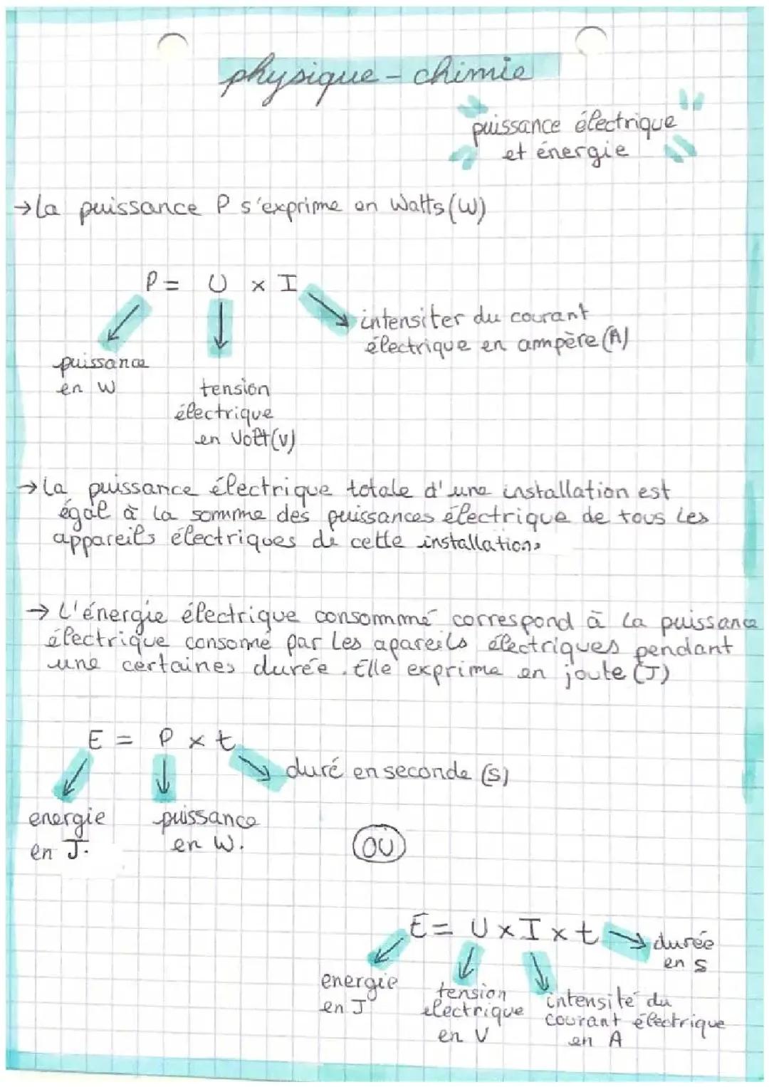 Apprends la puissance électrique: Watts, Joules et Kilowattheures