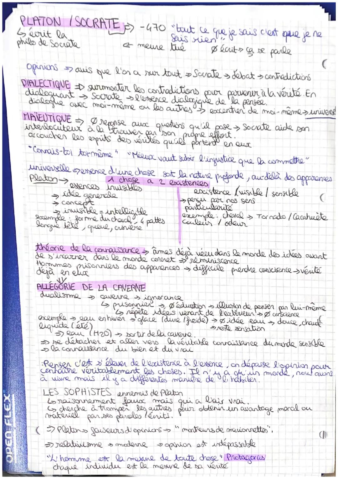 # La philosophie / la vérité

(concept idée abstraite générale,
résultat d'une operation de l'esprit qui isole,
de certaines réalités donnée