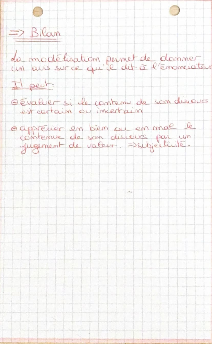 *Definition
Ensemble des procédés que dans un
discours (texte) permettent de traduire le
point de vue du locuteur, sa subjectivité.
Dans un 
