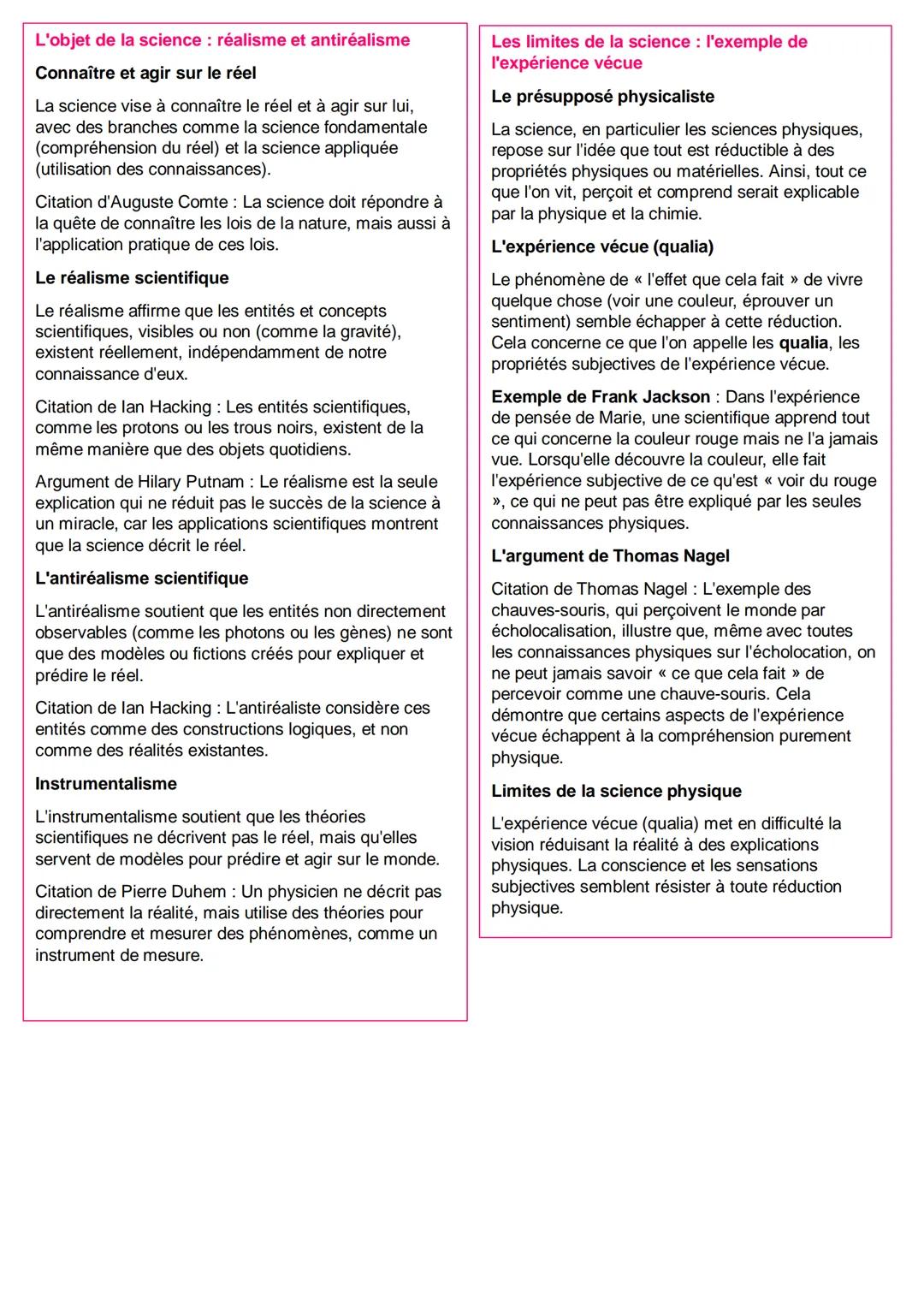 --- OCR Start ---
Sciences
Etymologie
Vient du latin
→ << scientia >>>
connaissance
Définition
Synonyme de connaissance la plus haute, exerc