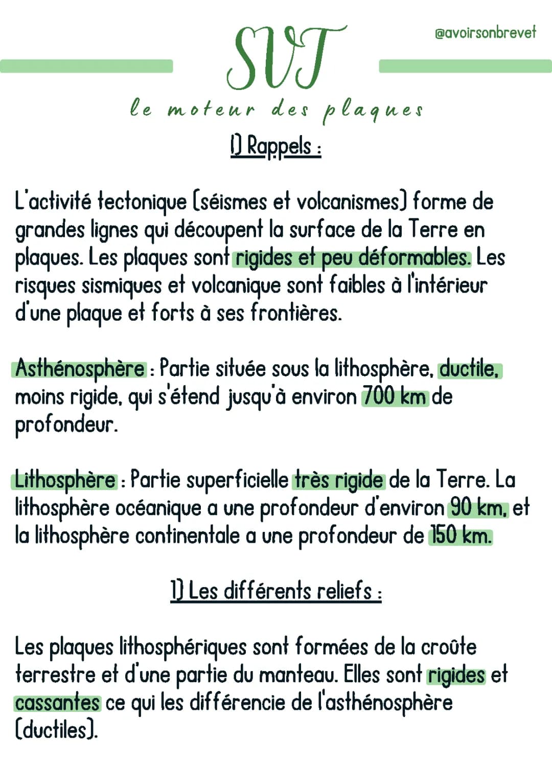 SVT - le moteur des plaques