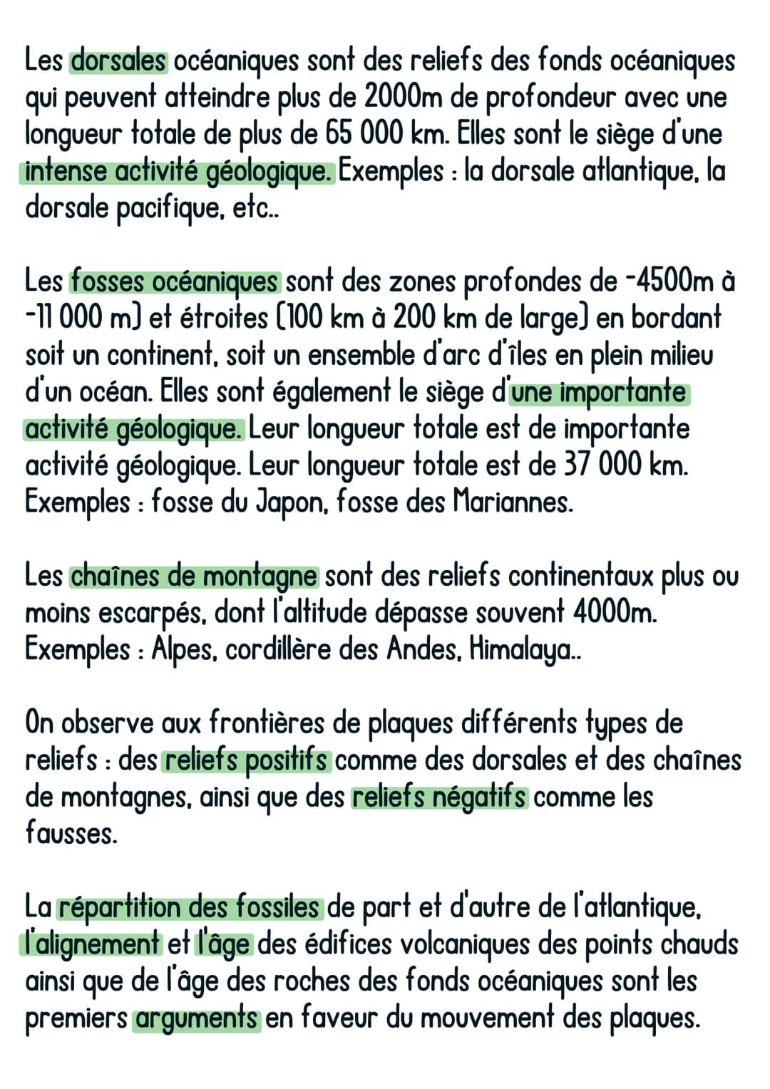 SVT
le moteur des plaques.
1) Rappels:
@avoirsonbrevet
L'activité tectonique (séismes et volcanismes) forme de
grandes lignes qui découpent 