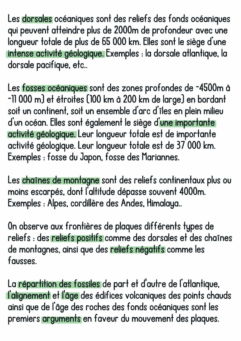 SVT
le moteur des plaques.
1) Rappels:
@avoirsonbrevet
L'activité tectonique (séismes et volcanismes) forme de
grandes lignes qui découpent 