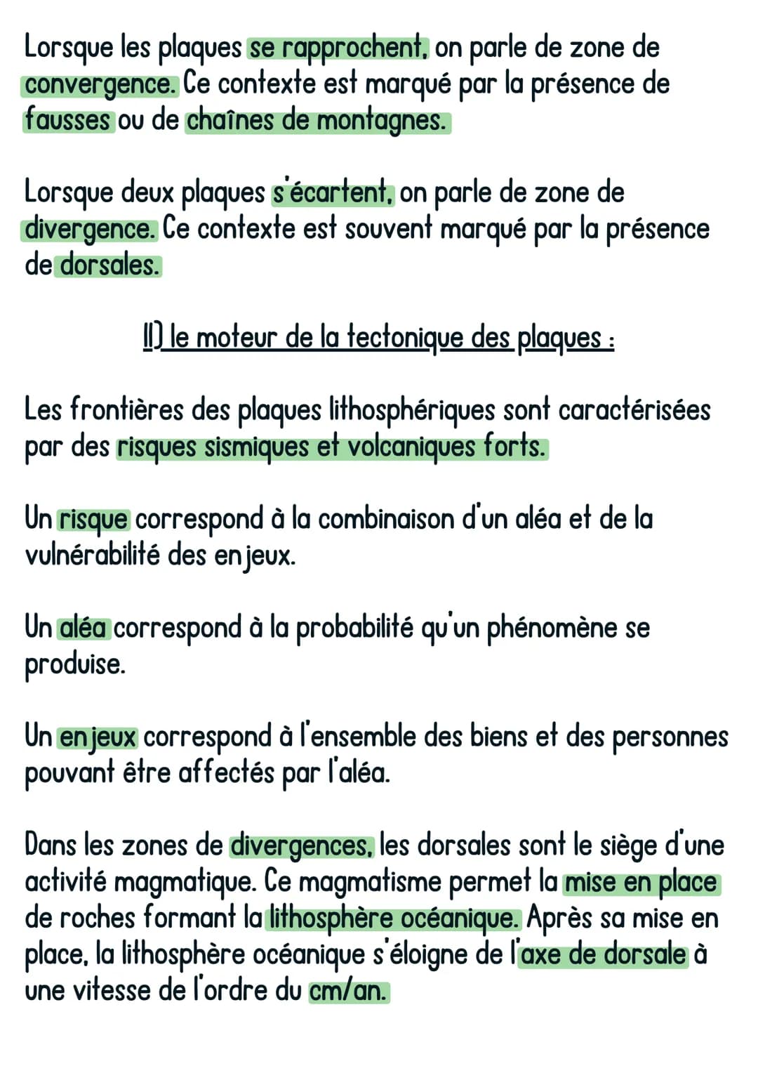 SVT
le moteur des plaques.
1) Rappels:
@avoirsonbrevet
L'activité tectonique (séismes et volcanismes) forme de
grandes lignes qui découpent 
