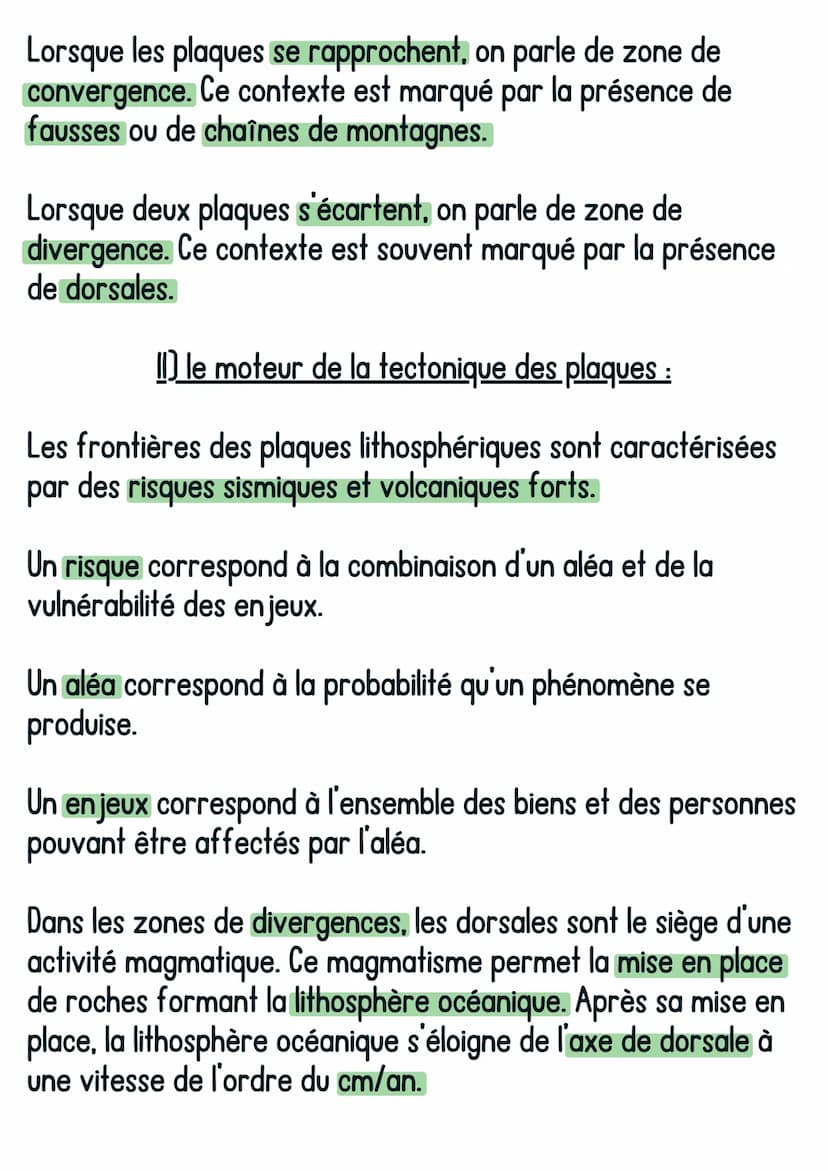 SVT
le moteur des plaques.
1) Rappels:
@avoirsonbrevet
L'activité tectonique (séismes et volcanismes) forme de
grandes lignes qui découpent 
