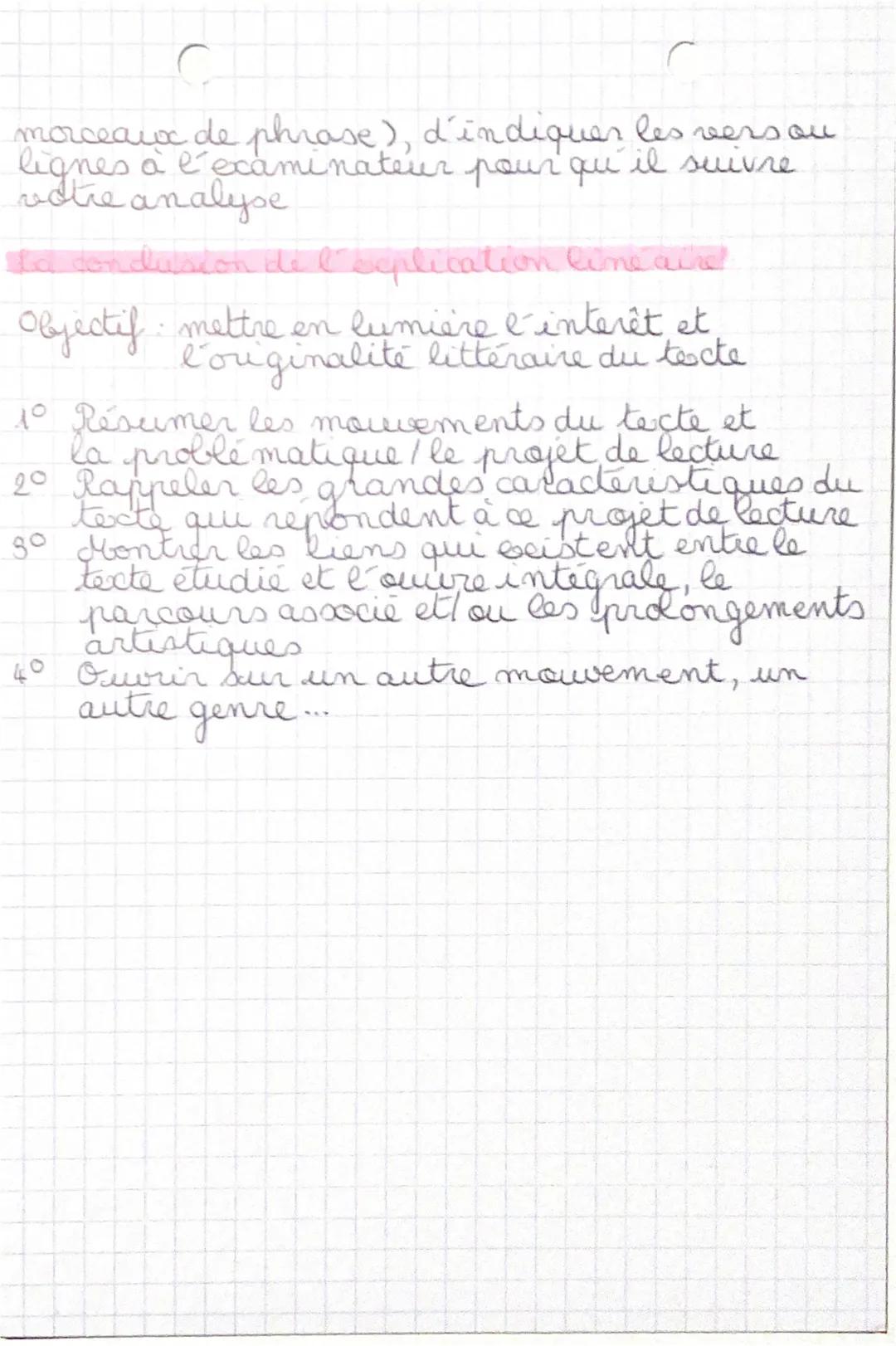 # L'ORAL
Méthode de l'explication
à l'oral

introduction de l'explication linéairer

1° Présenter le texte, son auteur, son contexte,
l'œuvr