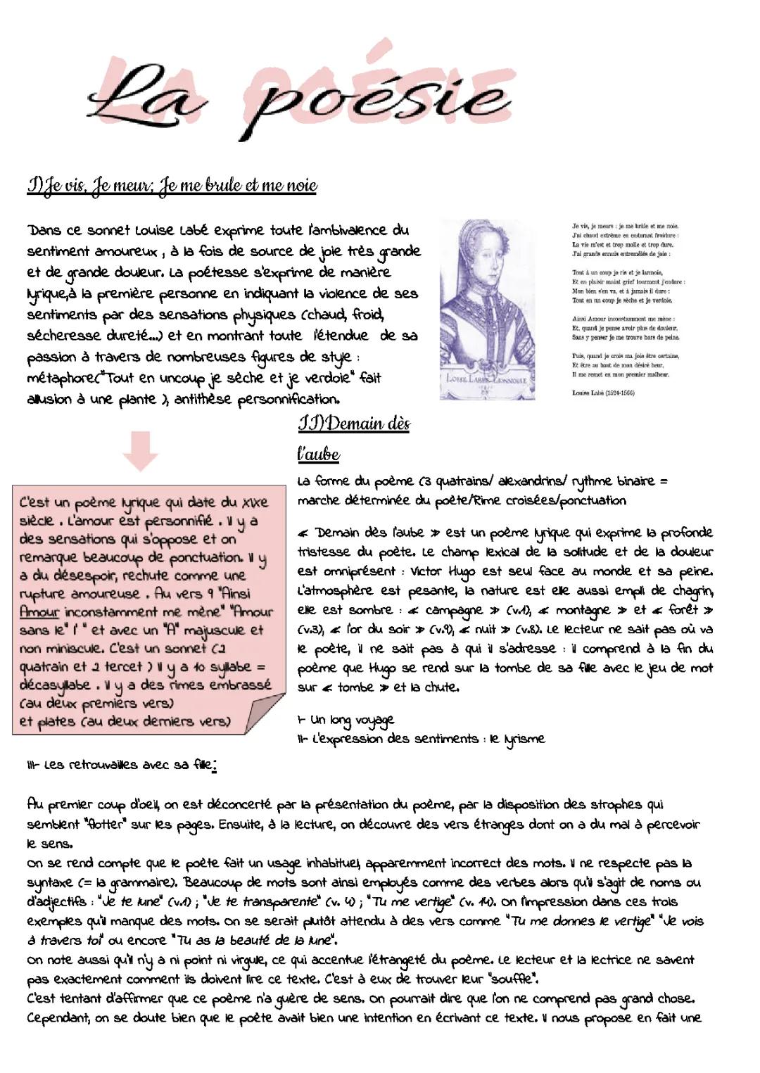 Découvre la Poésie : Louise Labé et Victor Hugo pour les Enfants