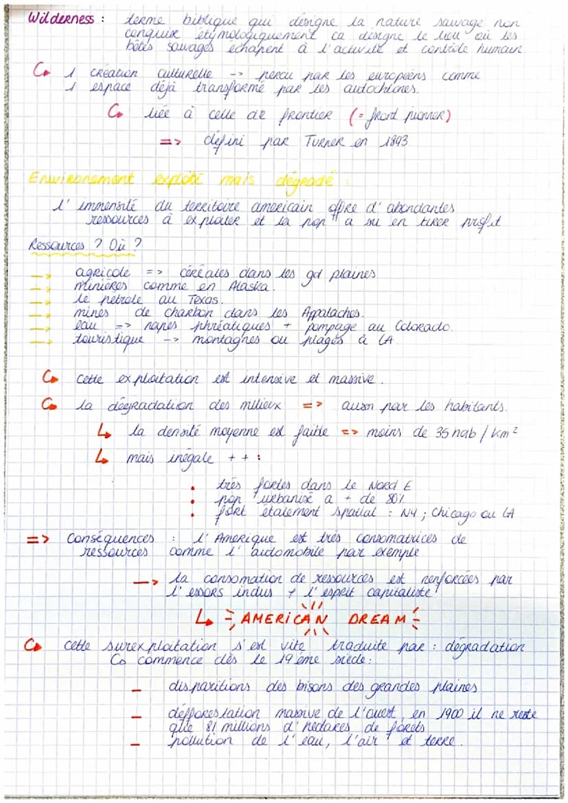 l'environnement
theme 5 l'environement, entre exploitation et protection
en quoi la relation entre l'humanité et son E
est elle un enjev geo