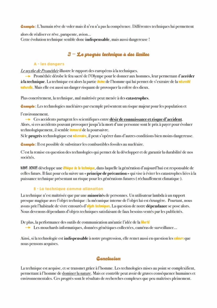 G
Chapitre 70
La technique
10000000000 La technique est de plus en plus présente dans notre quotidien : internet, aéronautique... Ces avancé