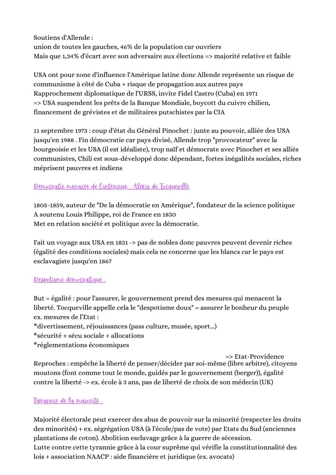 Hggsp: Avancées et reculs de la démocratie
2 avancées Espagne et Portugal:
Portugal: dictature d'extrême droite de 1926 à 1974, valorisation