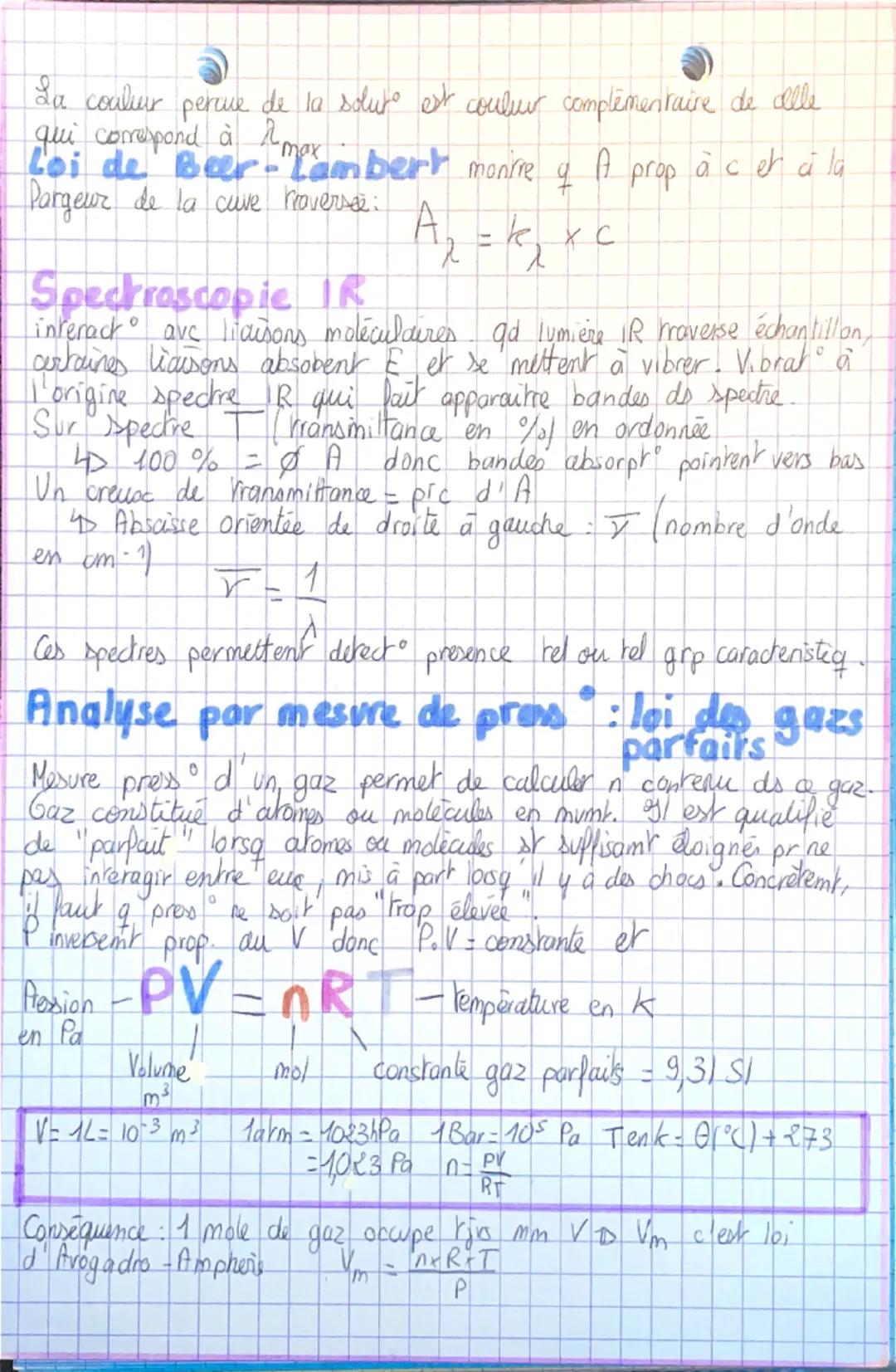 Chapitre :
analyses physiques d'un système
chimique
Analyse conductimétrique:
conductimétrie: permet de savoir si soluté ionique ou non
et d