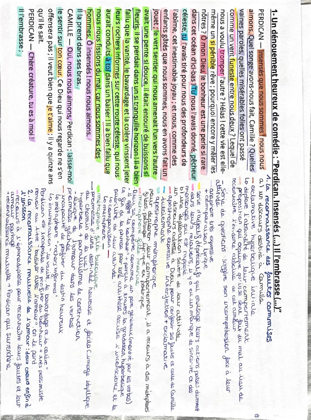 --- OCR Start ---
explication de texte 3
Introduction
La comédie traditionnelle met fréquemment en scène une série de malentendus et de badi