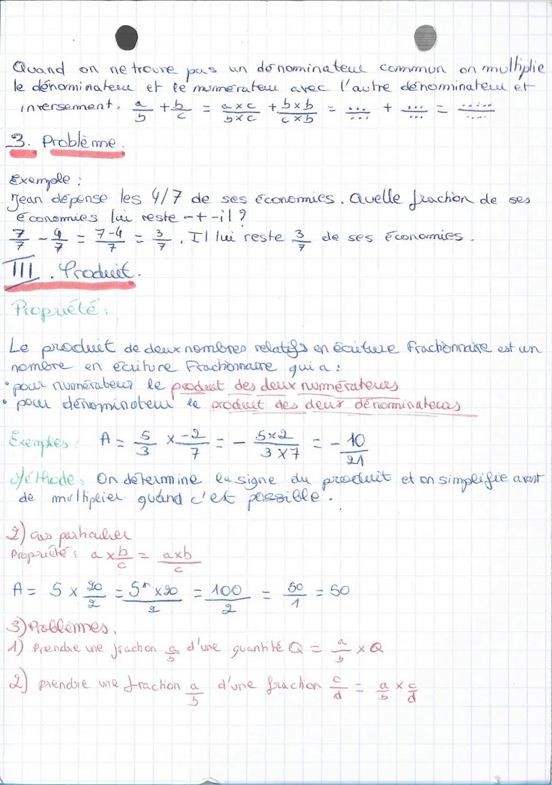 # MATHS

NC2: Fractions

51: Simplification et nombres premiers, somme, dillerence et
produit

I. Simplification et nombres premiers.

1. No