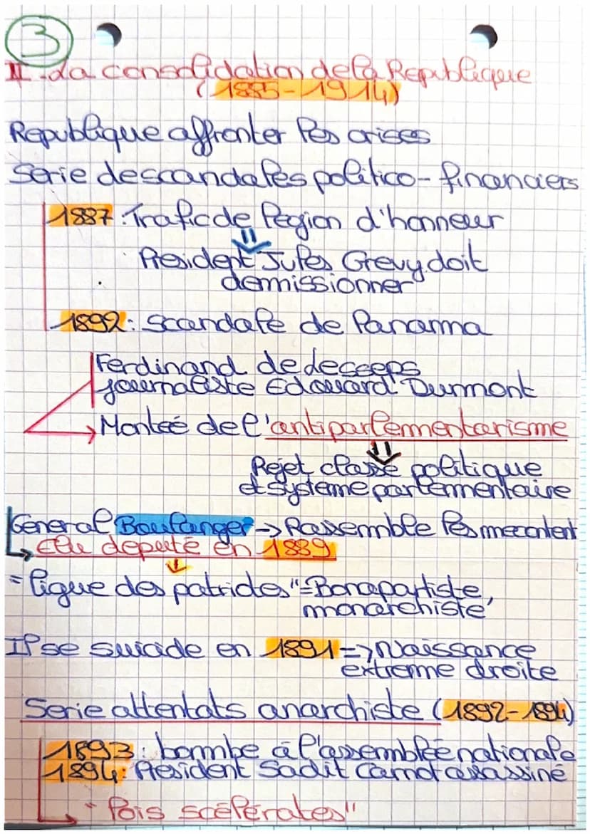 ⒸHistoire
:partissant
deta commune
de Paris 1871
La 3e Republique (1870-1960)
- Republique nee suite →> defaite
militaire
face à la Prusse
S