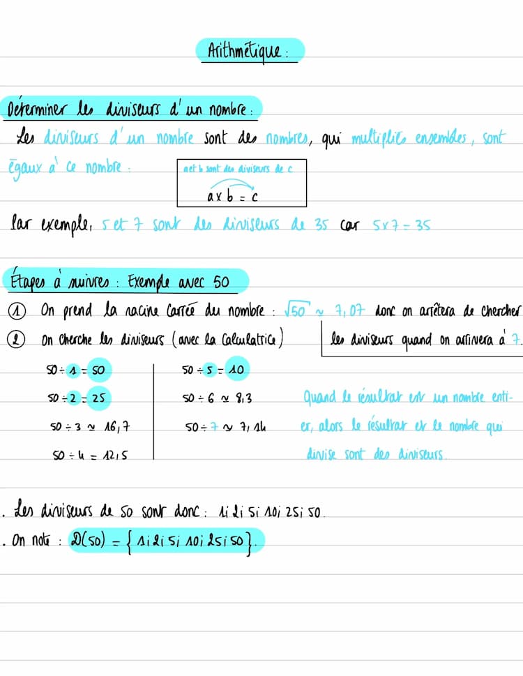 Know Arithmétique - Collège thumbnail