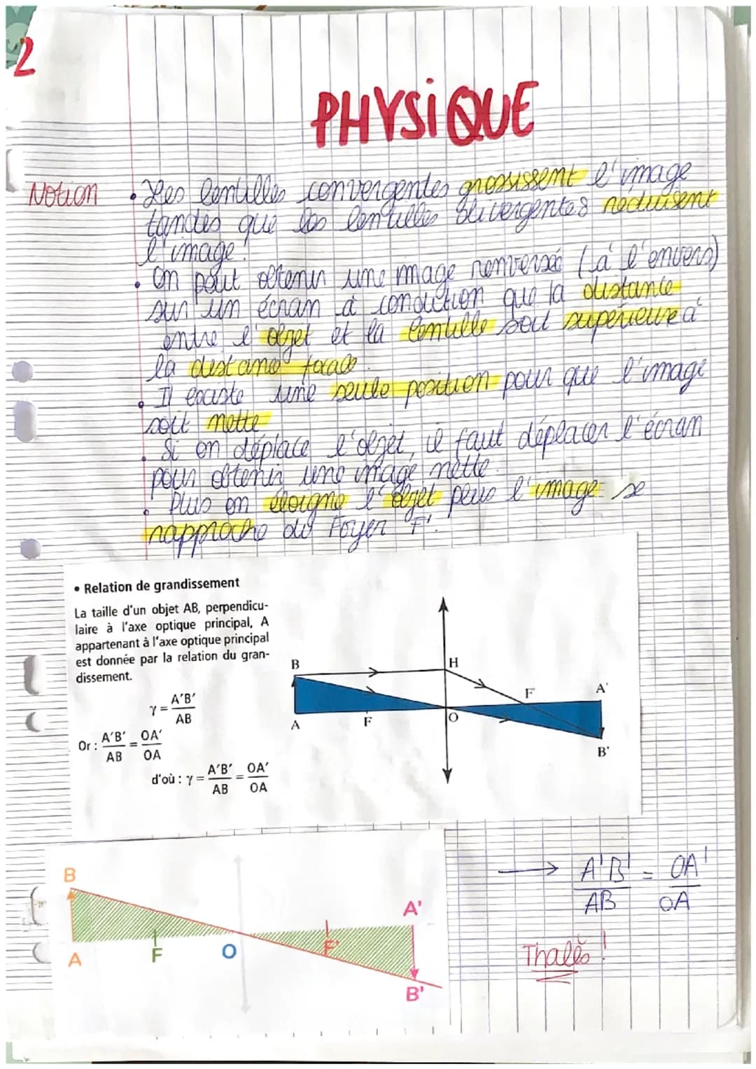 1
Les lentilles
Definition une lentille est un milieu transparent limité
par deux surfaces
Il existe deeld type de lentilles;
1
Representati