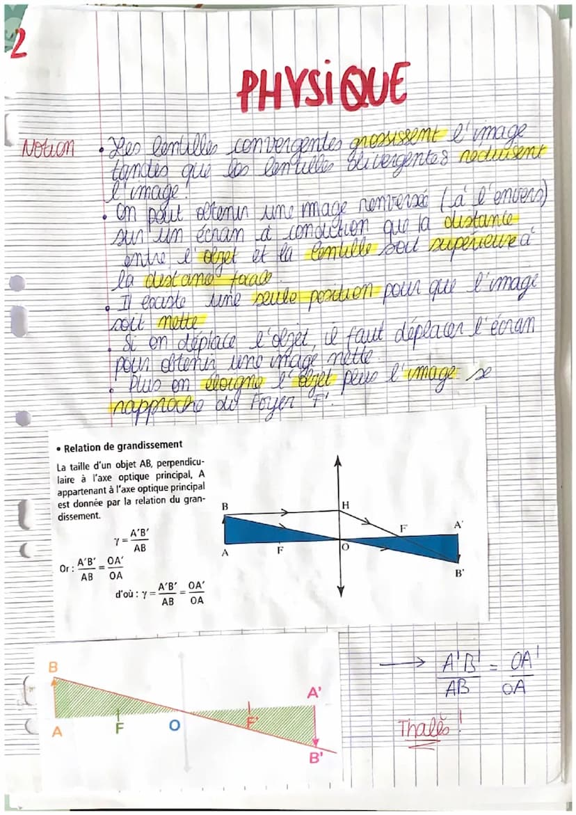 1
Les lentilles
Definition une lentille est un milieu transparent limité
par deux surfaces
Il existe deeld type de lentilles;
1
Representati