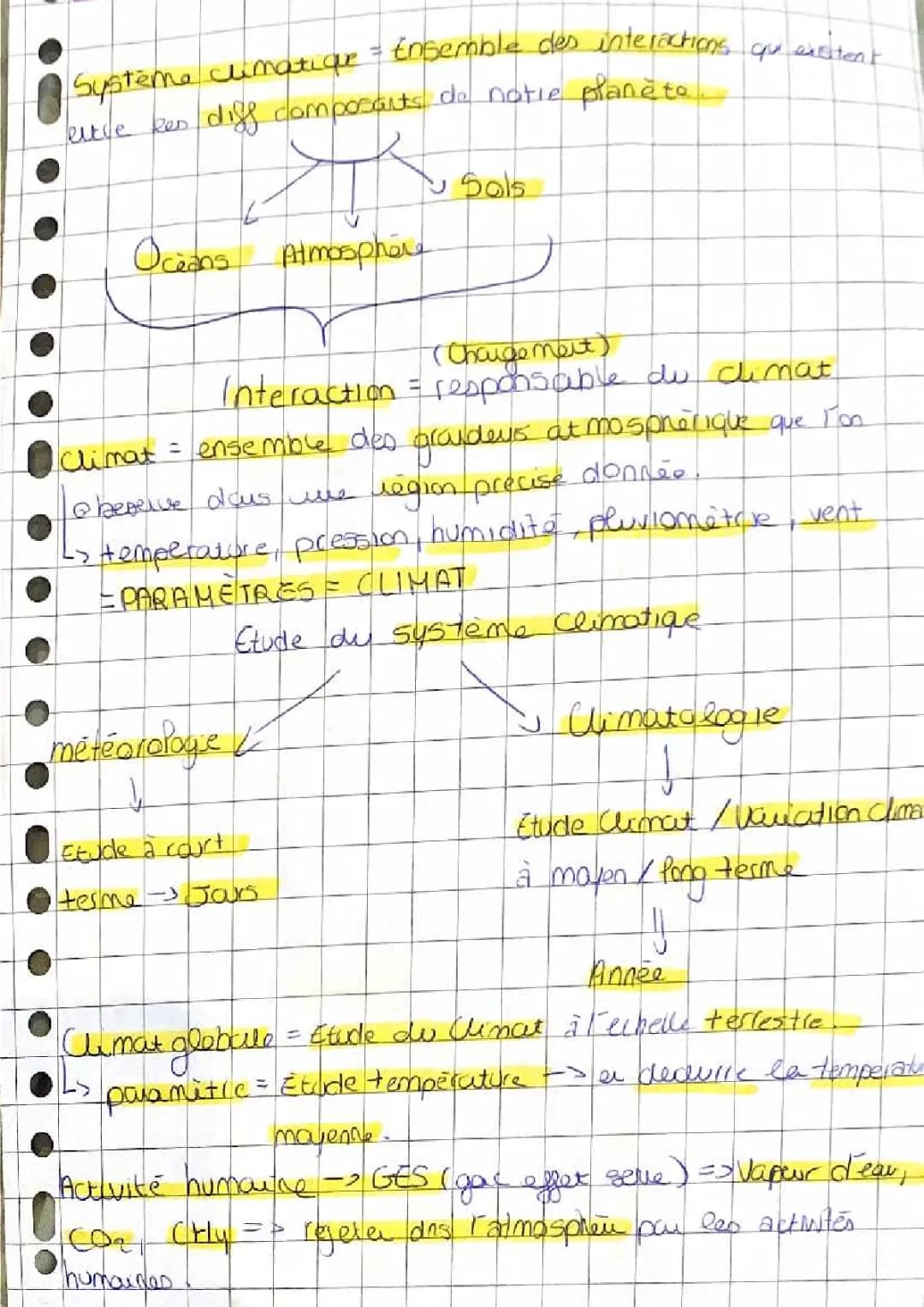 la complexité du système climatique 