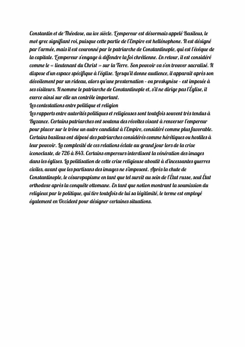 Pouvoir et religion : des liens historiques traditionnel
Les liens entre États et religions sont anciens. Ils ont pris plusieurs formes. L'e