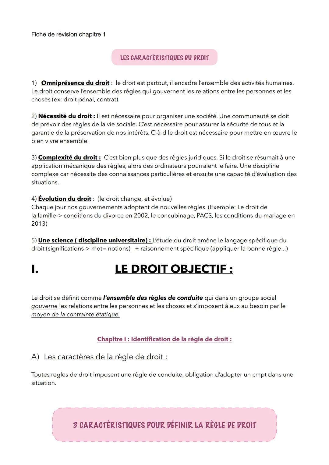 Chapitre 3 : Les sources du droit
Source du droit : Terme générique qui désigne l'ensemble des règles juridique applicable dans un
État.
A-l