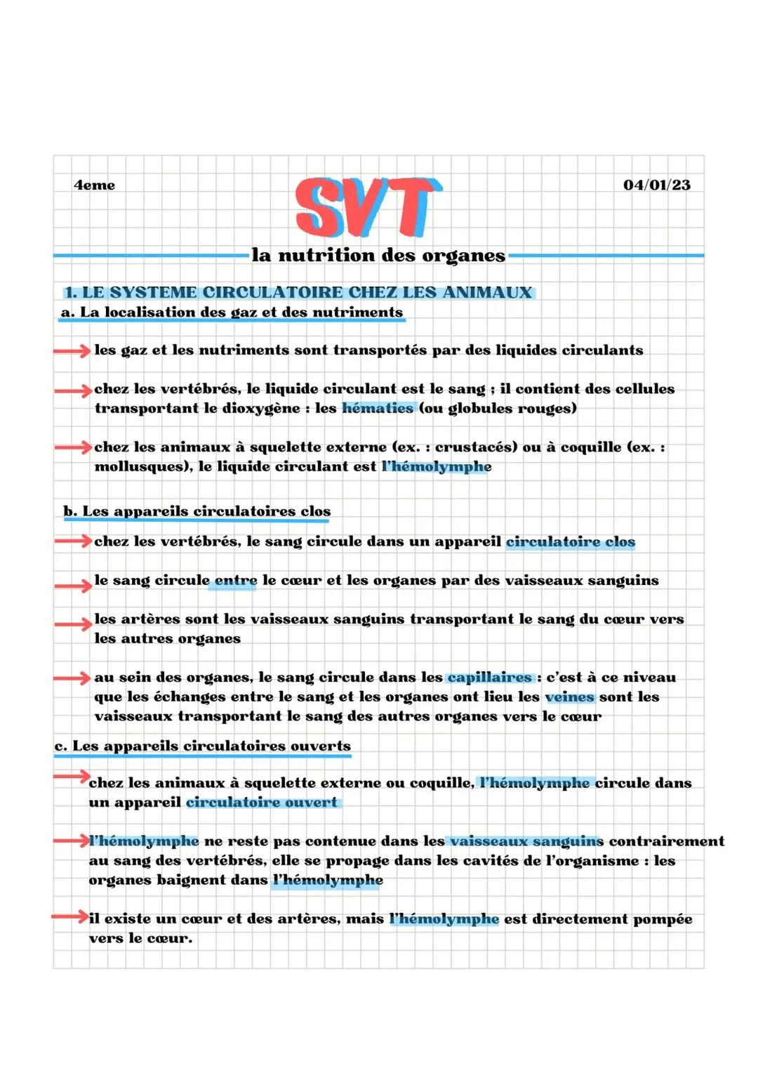 la nutrition des organes🫀[4e]