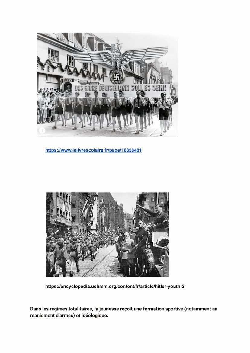 RÉGIME TOTALITAIRE EN ALLEMAGNE
révisions
https://encyclopedia.ushmm.org/content/fr/photo/adolf-hitler-greets-paul-von-h
indenburg-1
I Condi