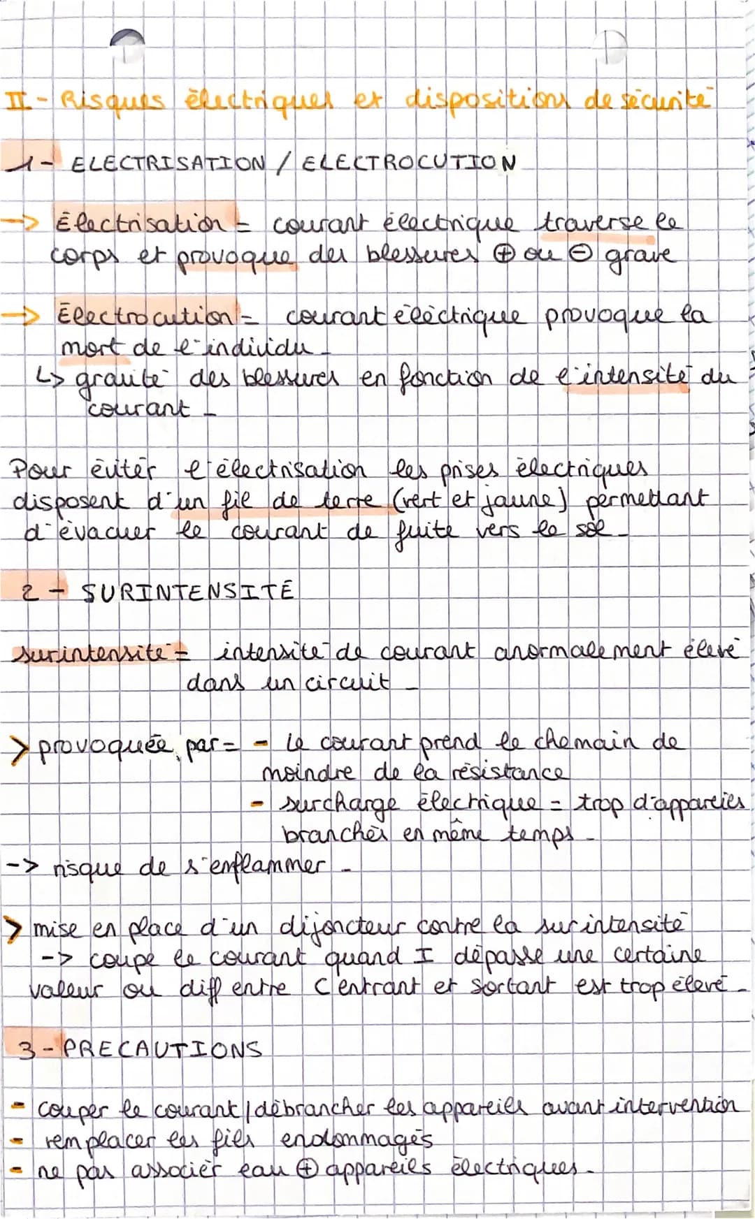PHYSIQUE chimie
• limiter les risques électriques dans I habitat
-I- la tension du secteur en France
U(v)
-motif élementaire.
Umak
umin
T
1
