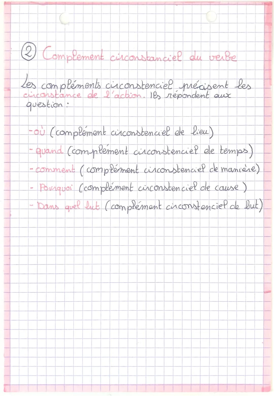 FRANÇAIS
les fonctions autour du verbe
• Complement d'obret du verbe
Le verbe transitil peut être compléter par un
complement d'objet. On pe