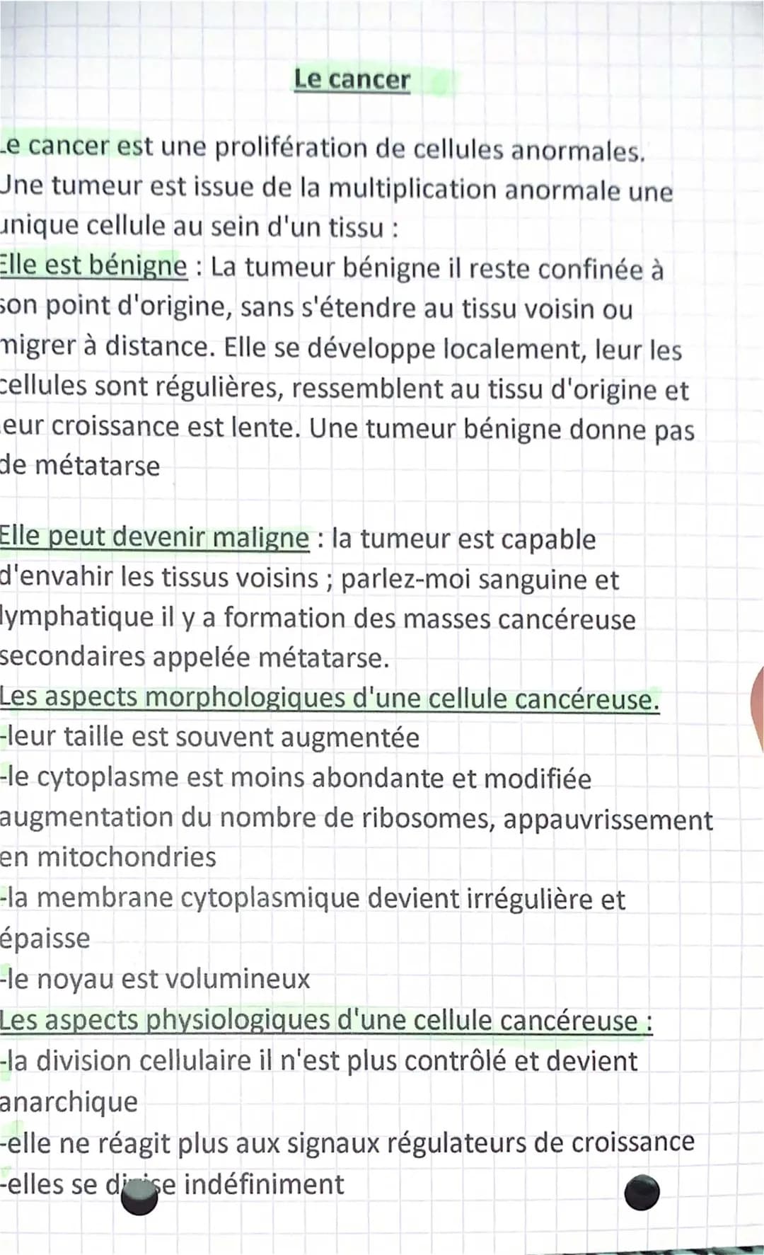 le cancer