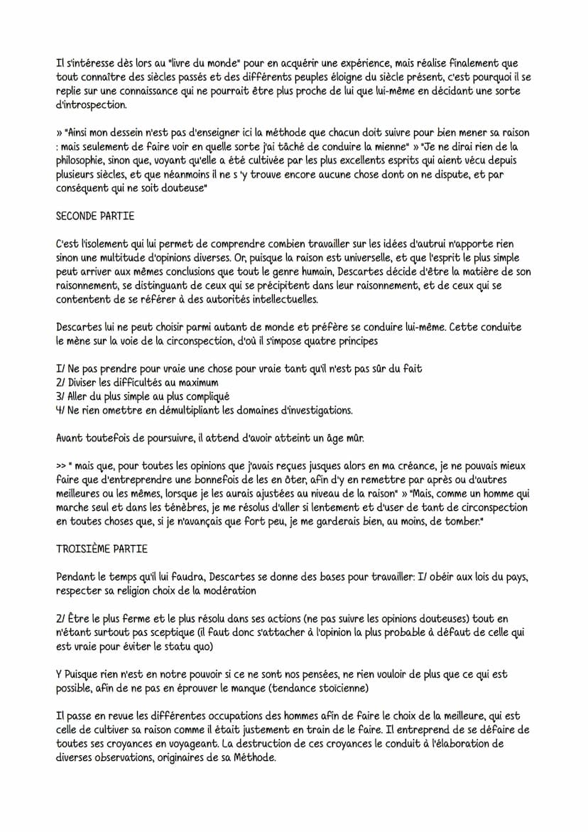 I/ Support
Auteur: Descartes, René
Date de publication: 1637
Côte: 194 DES
II/ Présentation
Thème: Cet ouvrage se présente sous forme de dis