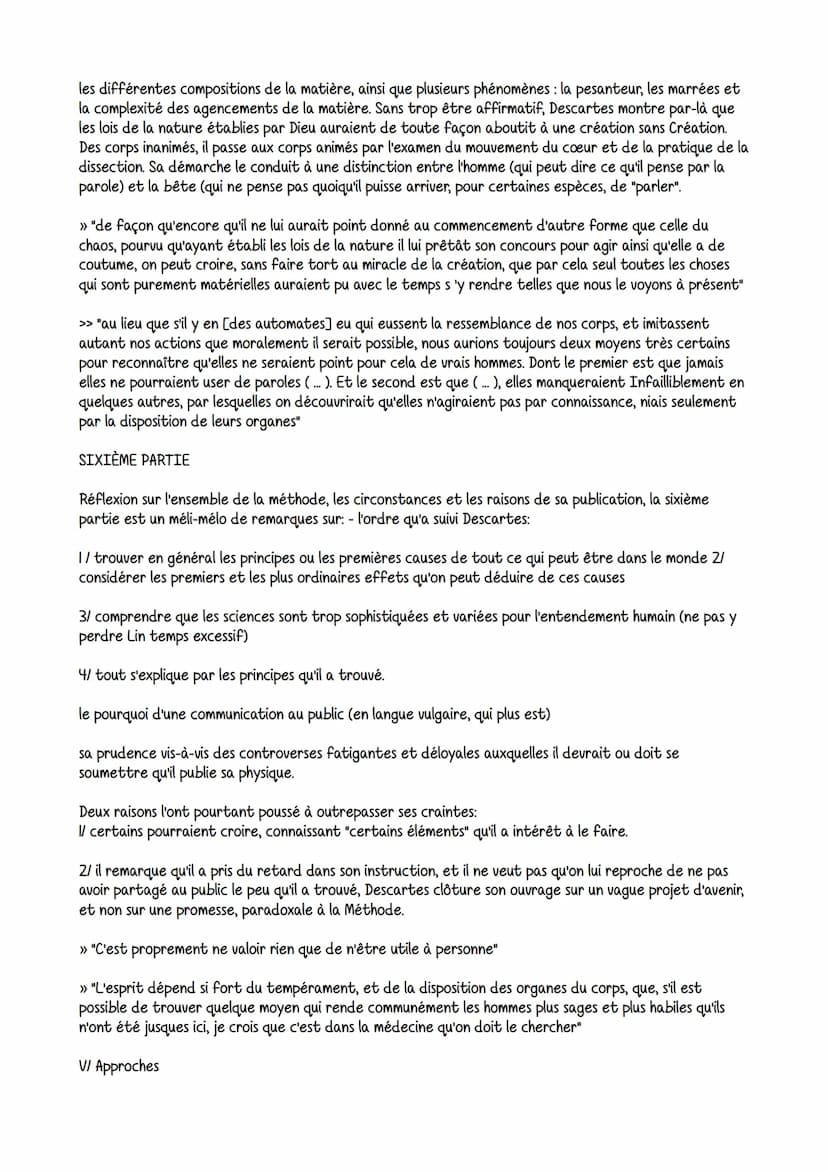 I/ Support
Auteur: Descartes, René
Date de publication: 1637
Côte: 194 DES
II/ Présentation
Thème: Cet ouvrage se présente sous forme de dis