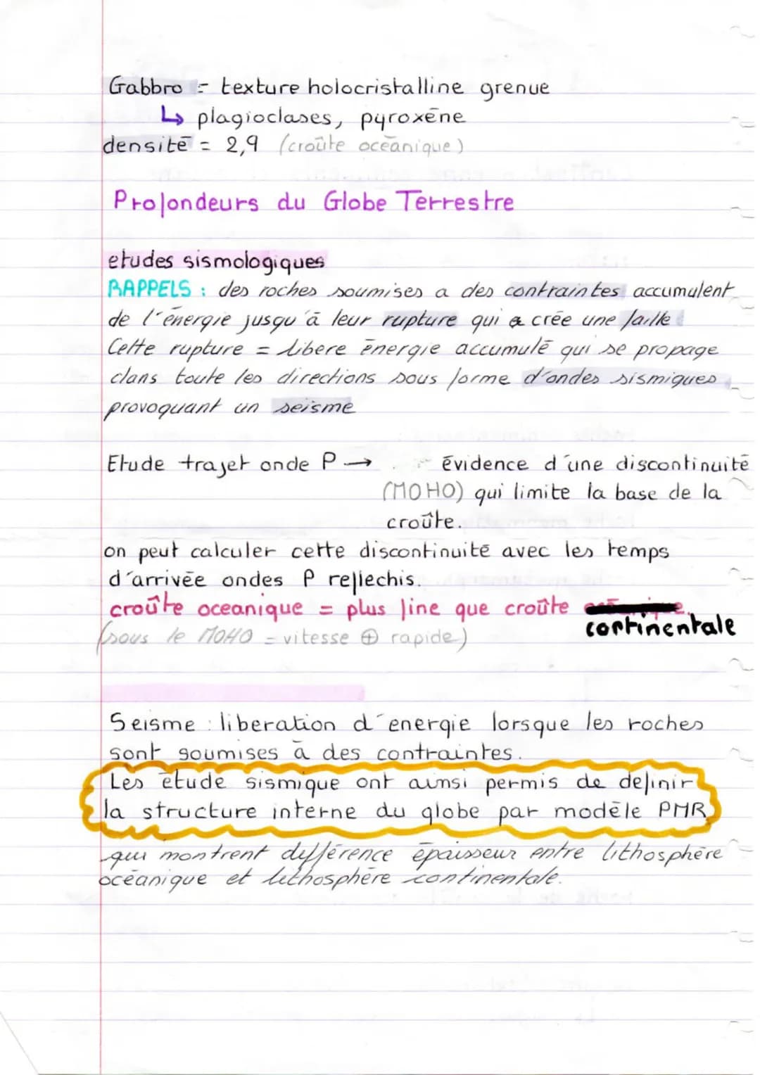LA SIBUCTURE DU GLOBE
TERRESTRE
Contrastes entre continents et oceans
les continents et les océans sont deux domaines très
différents le con